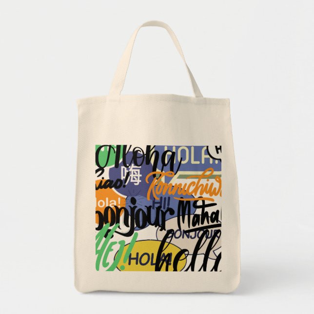 Hello World Tote Bag (Front)