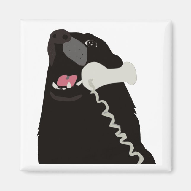 HELLO YES THIS IS DOG telephone phone Magnet (Front)