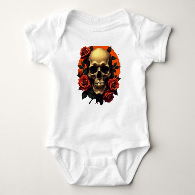 Helloween Baby Jersey Bodysuit (Front)