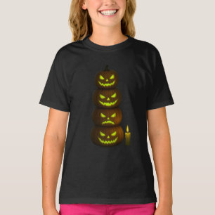 Helloween Minimalist Jack O’Lantern Unisex T-Shirt