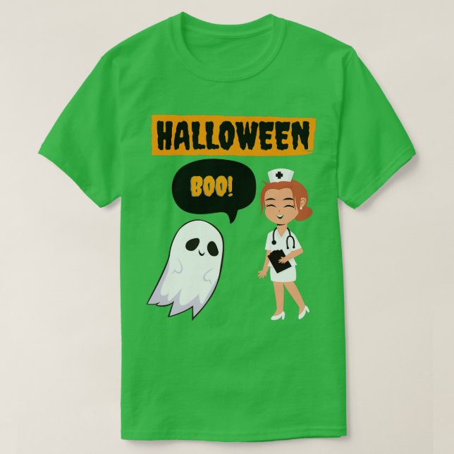 helloween nurse T-Shirt (Design Front)