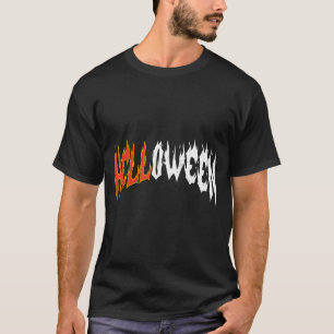 Helloween Retro Halloween Spooky Season Horror T-Shirt