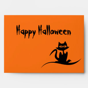 Helloween scary cat envelopes