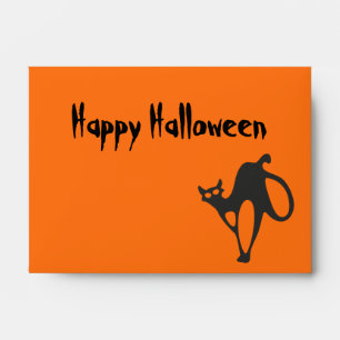 Helloween scary cat envelopes