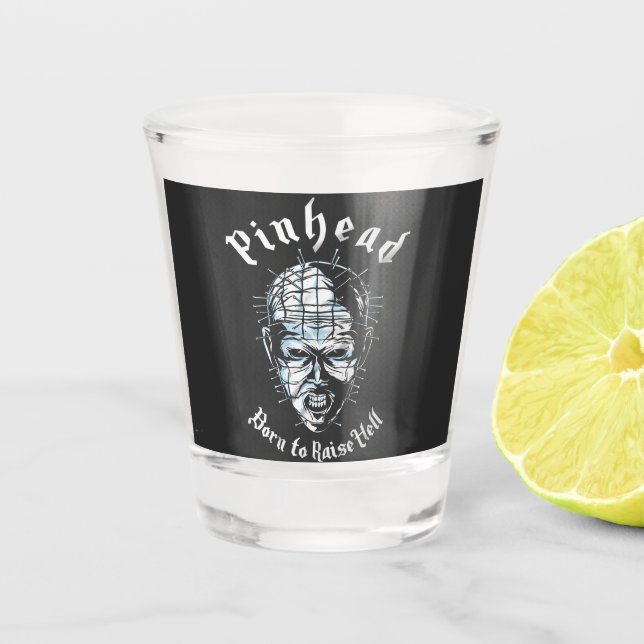 Hellraiser Film Horror Shot Glass (Front)