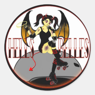 Hells Belles Logo Sticker