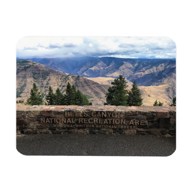 Hells Canyon Scenic Byway, OR Magnet (Horizontal)