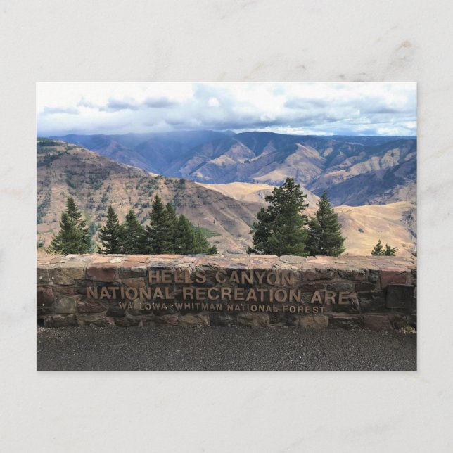 Hells Canyon Scenic Byway, OR Postcard (Front)