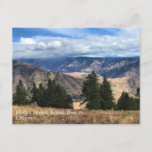 Hells Canyon Scenic Byway, OR Postcard