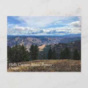 Hells Canyon Scenic Byway, OR Postcard