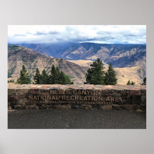 Hells Canyon Scenic Byway, OR Poster (Front)