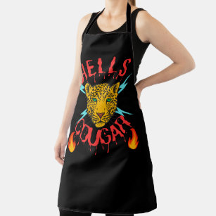 Hells' Cougar apron 