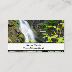 Hell's Gate Canyon waterfall Business Card