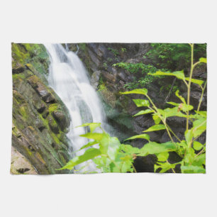 Hell's Gate Canyon waterfall Tea Towel