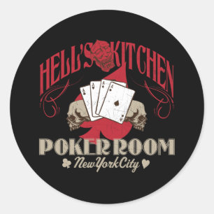 Hells Kitchen Poker Room, New York City Sticker