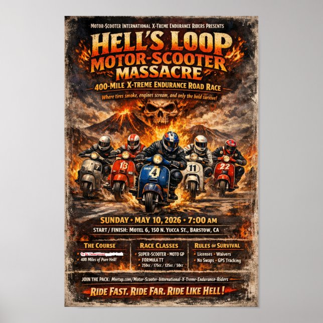Hell's Loop 2026 Poster (Front)