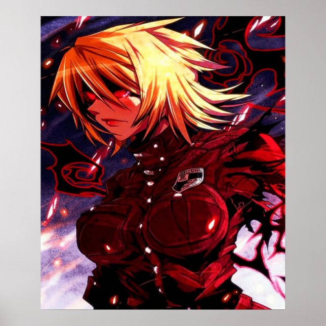 Hellsing  Seras Victoria  Rage in the Shadows Poster (Front)