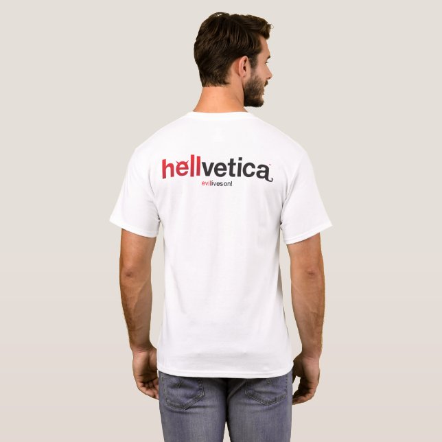 hellvetica – Horizontal Logo T-Shirt (Back Full)