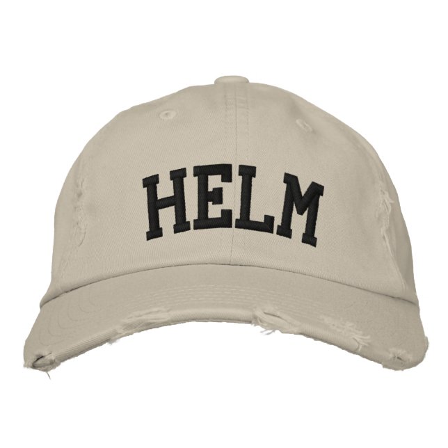 Helm Embroidered Hat (Front)