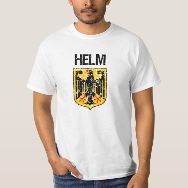 Helm Last Name T-Shirt (Front)