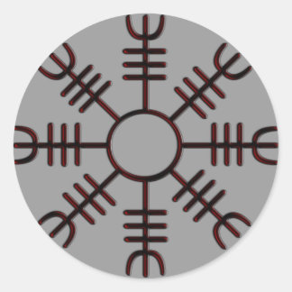 Helm of Awe Red Glow Sticker