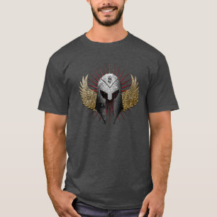 Helmet and wings shirt