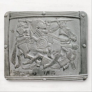 Helmet fragment, from Sutton Hoo Treasure Mouse Pad