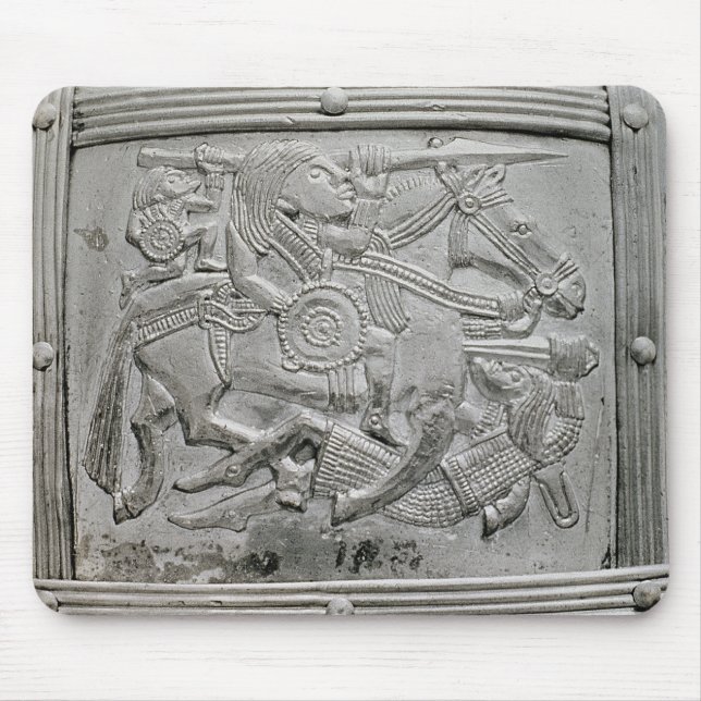 Helmet fragment, from Sutton Hoo Treasure Mouse Pad (Front)