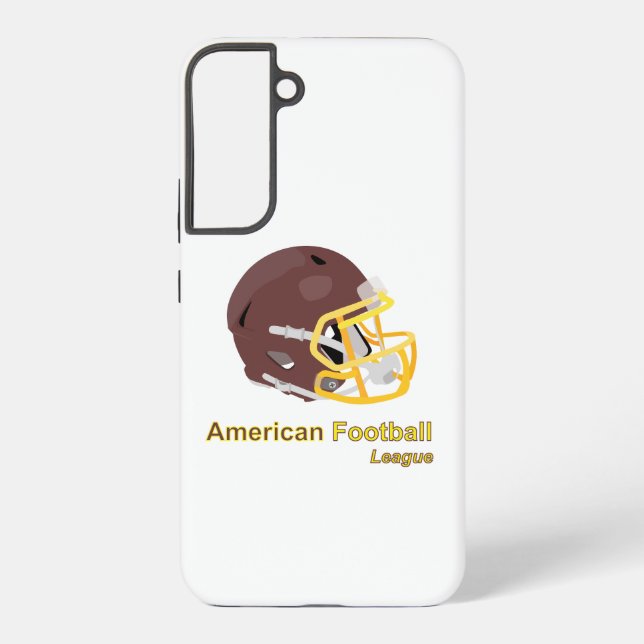 Helmet used in American football Samsung Galaxy S22+ Case (Back)