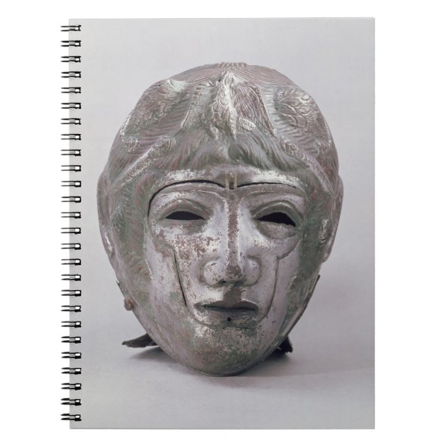 Helmet with Eagle Decoration, Roman (silver) Notebook (Front)