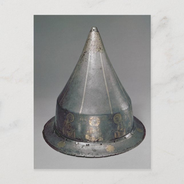 Helmet with the Deesis Postcard (Front)