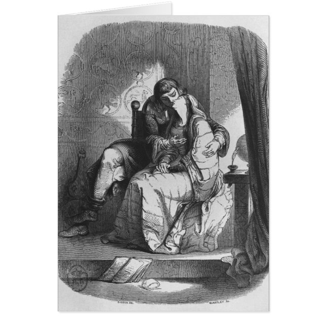 Heloise and Abelard kissing (Front)