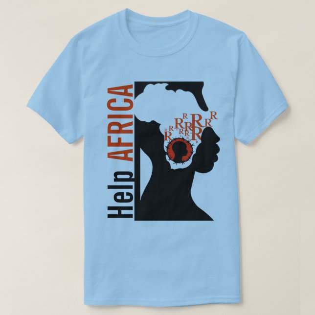 HELP AFRICA T-Shirt (Design Front)