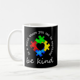 Help bring attention to autism awareness and accep coffee mug