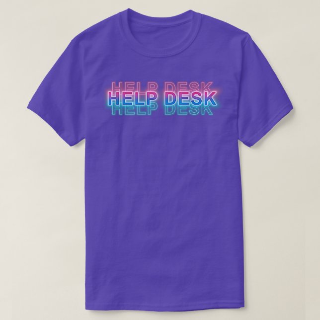 Help Desk T-Shirt (Design Front)