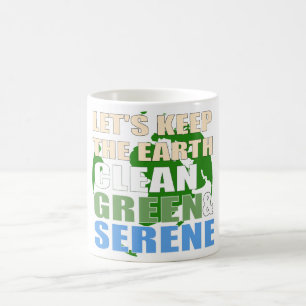 Help fight global warming coffee mug