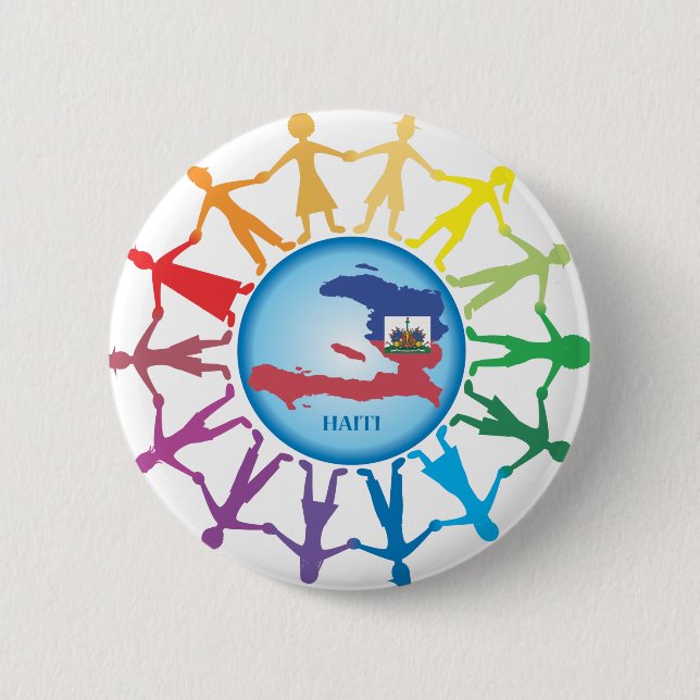 Help Haiti 2 6 Cm Round Badge (Front)