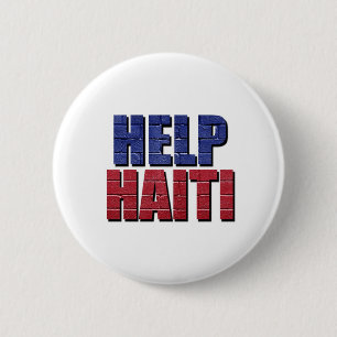 Help Haiti 6 Cm Round Badge