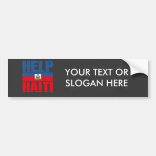 HELP HAITI BUMPER STICKER