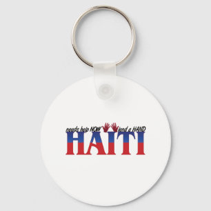 help haiti key ring