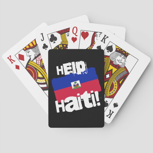 Help Haiti! Playing Cards (Back)