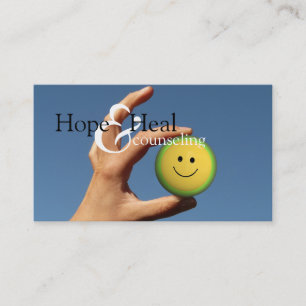 Help Heal Counseling Life Coach Therapy Therapist Business Card