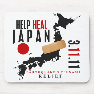 HELP HEAL JAPAN #3 MOUSE PAD