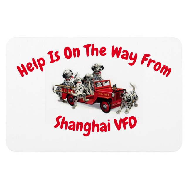 Help Is On The Way flexible magnet (Horizontal)