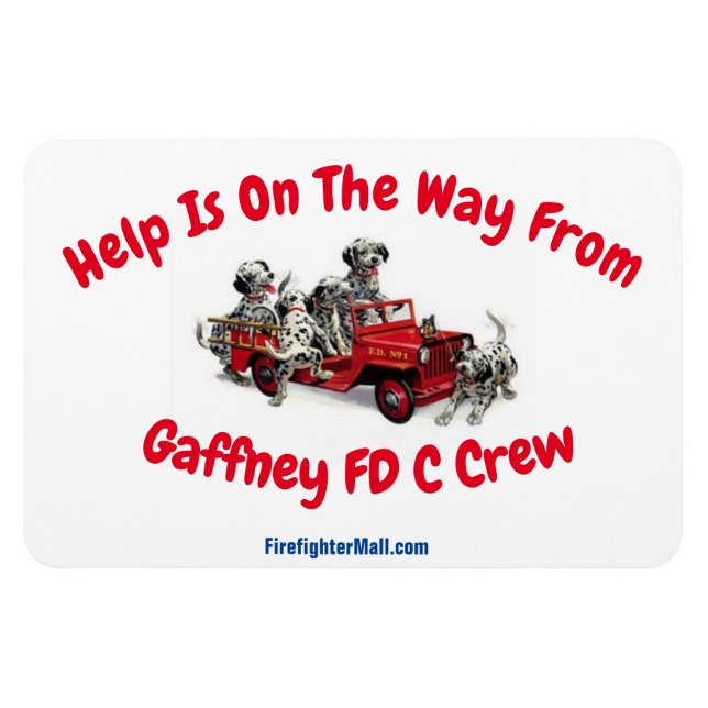 Help Is On The Way flexible magnet (Horizontal)