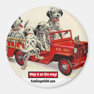Help is on the way! fun magnet