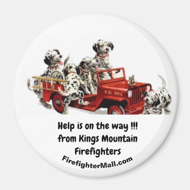 Help is on the way !!!  magnet (Front)