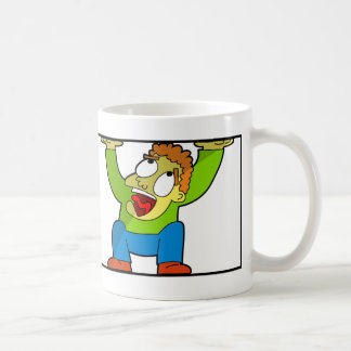 Help I've Been Mugged - Trapped Cartoon Character Coffee Mug