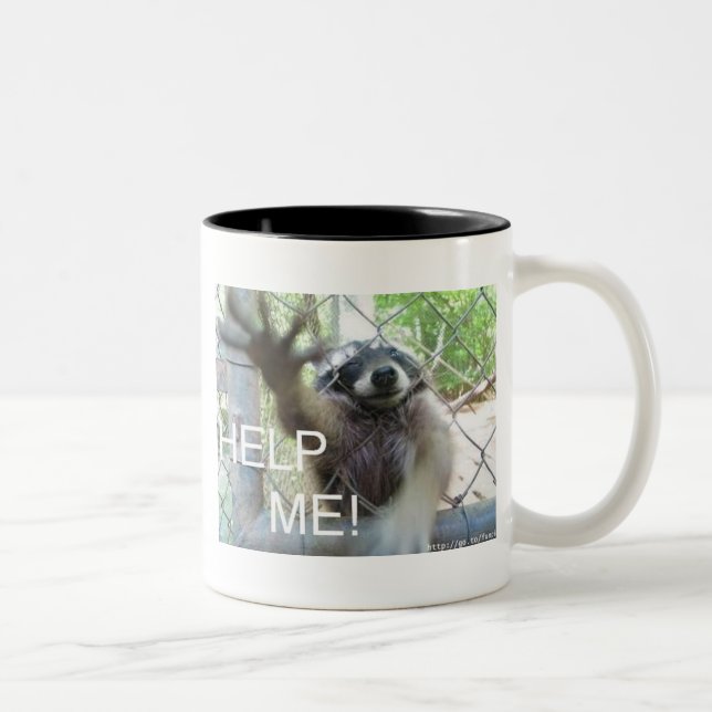 Help me! Two-Tone coffee mug (Right)