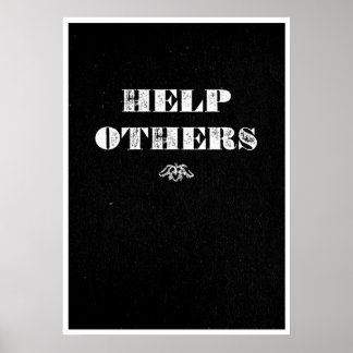 Help Others Poster